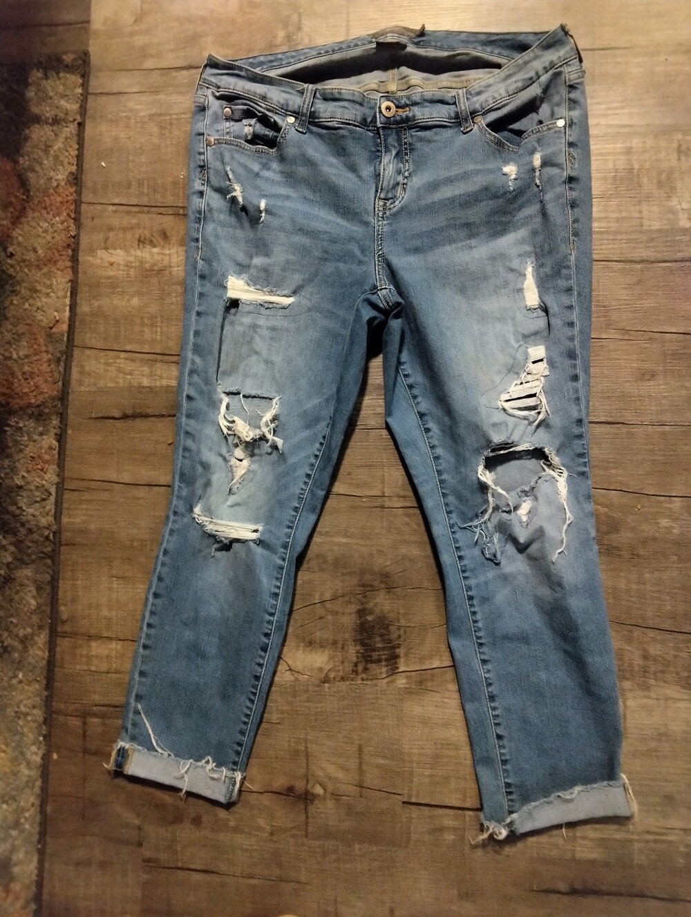 Women's Torrid Boyfriend Crop Jeans